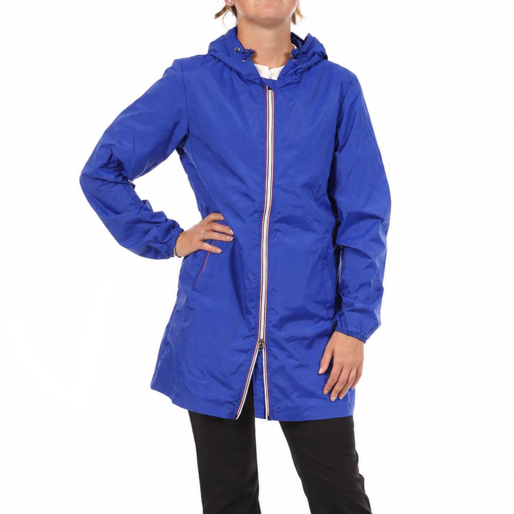 Chaqueta cortavientos azul para mujer Laura Jo impermeable barato