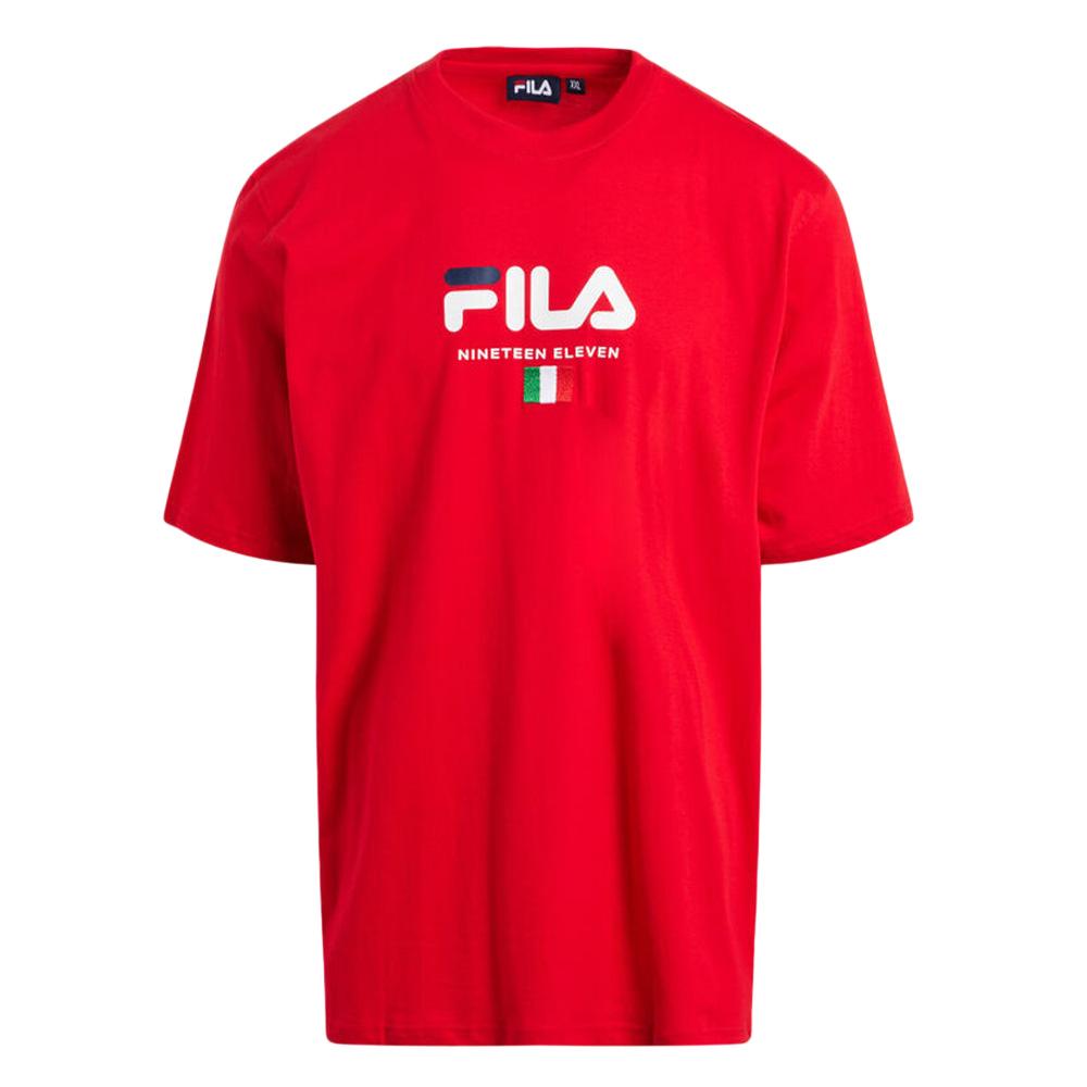 Camiseta Fila Trellis Roja, Hombre barato