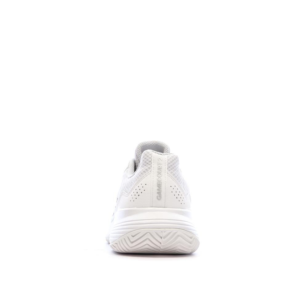 Weiße Damen Adidas Gamecourt 2 W Tennisschuhe Ansicht 3
