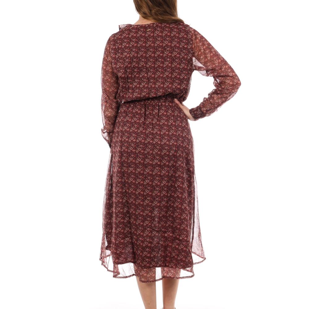 Women's Bordeaux Dress Kaporal BIBI Photo of the Espace des Marques %store% store - view of %key%