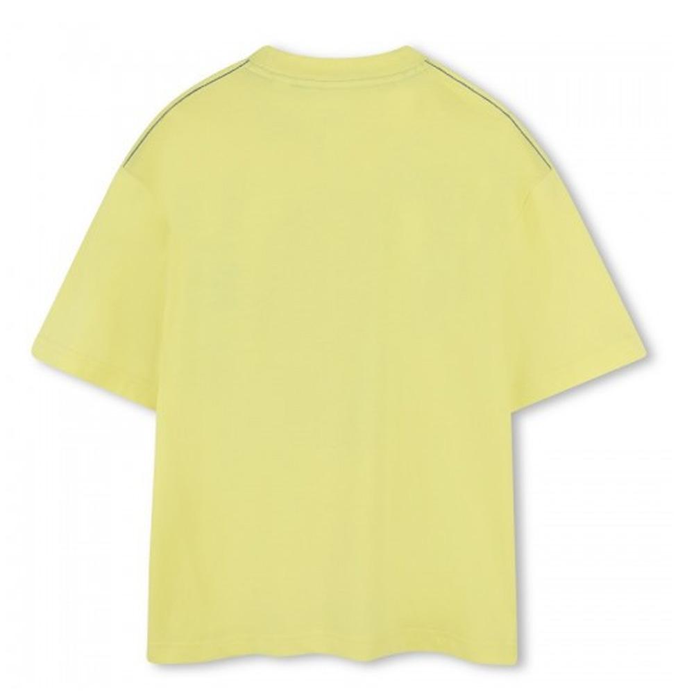 T-Shirt Jaune Garçon Timberland T60422 vue 2