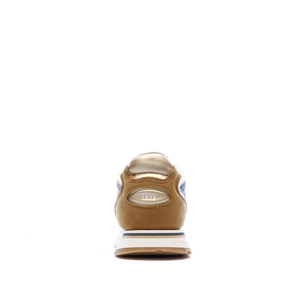 Blaue/weiße Sneaker für Herren von Pepe Jeans, Modell Bexley Light Thames Ansicht 3