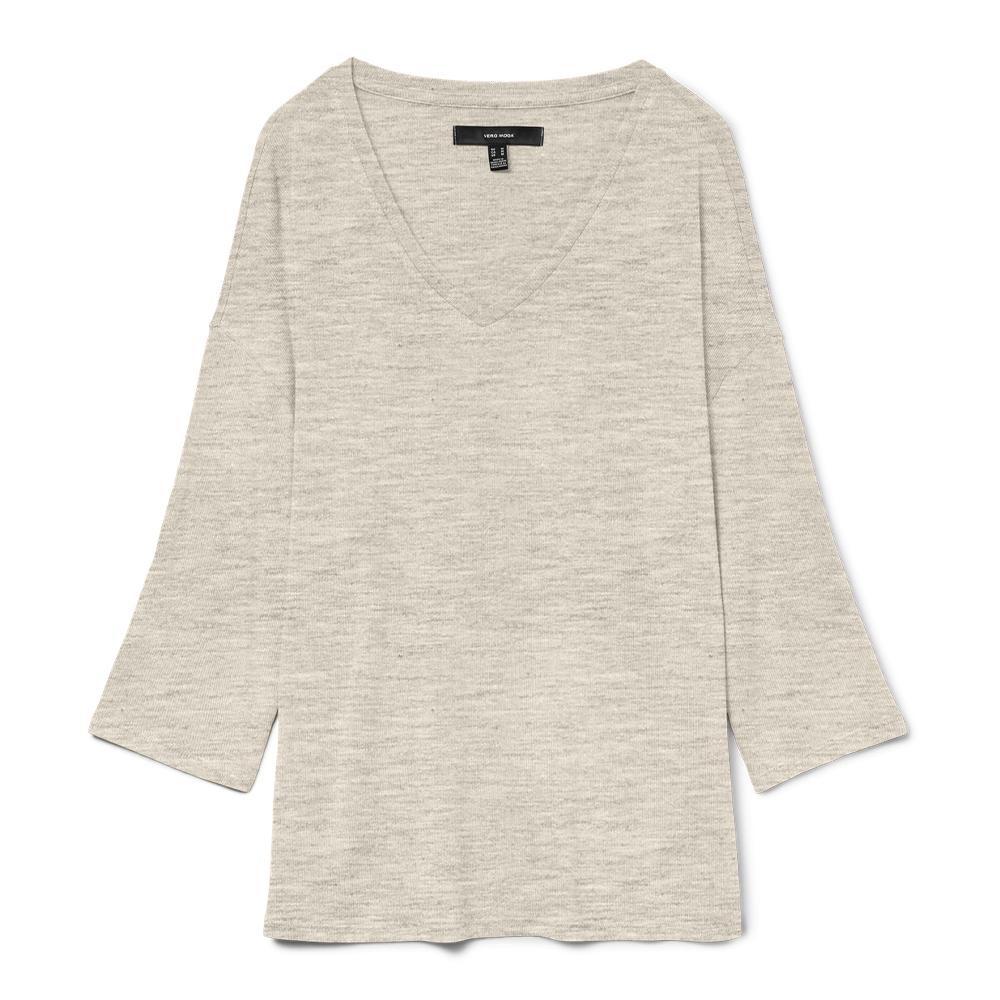 Pull Beige Femme Vero Moda Briannas pas cher