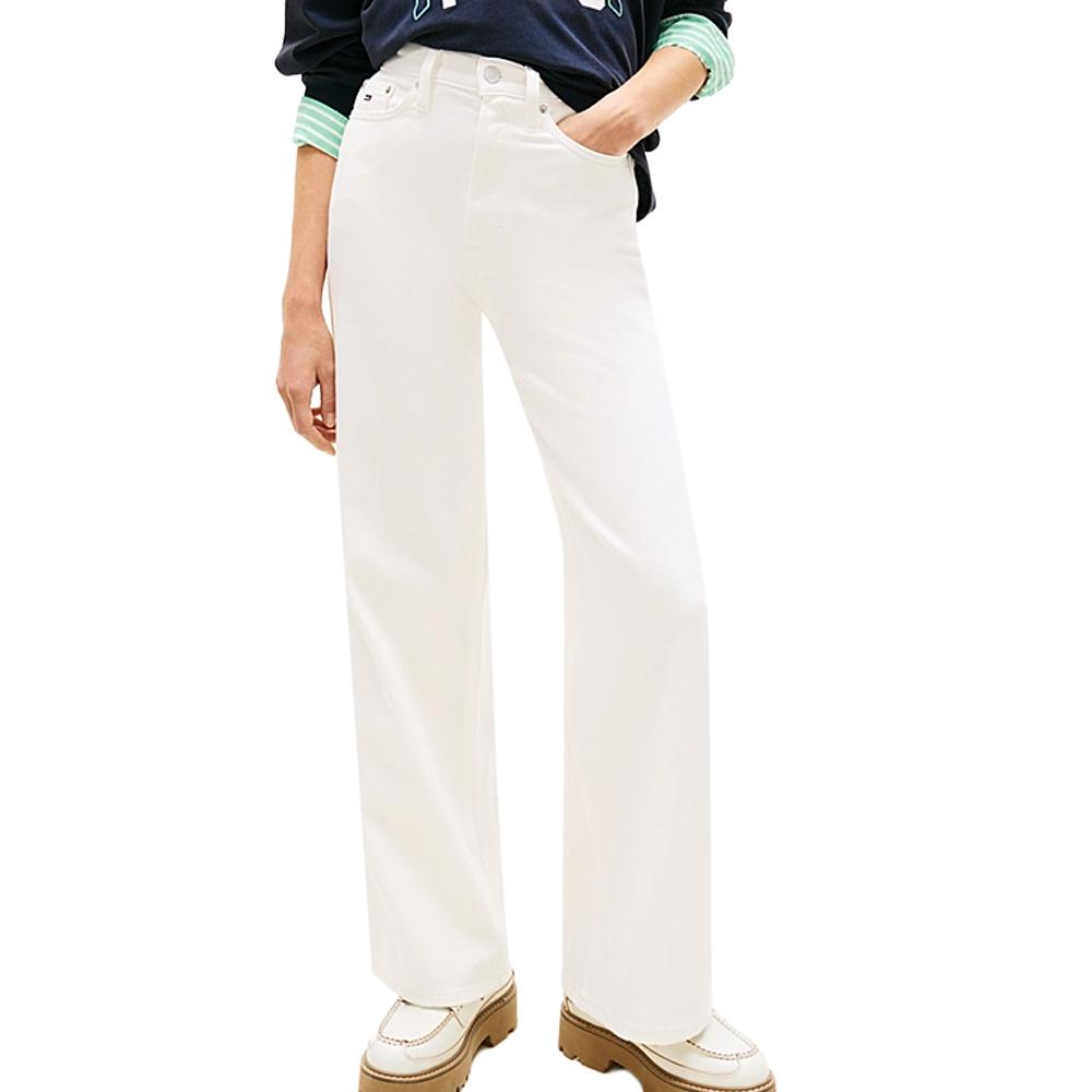 Jean Blanc Femme Tommy Hilfiger Claire pas cher