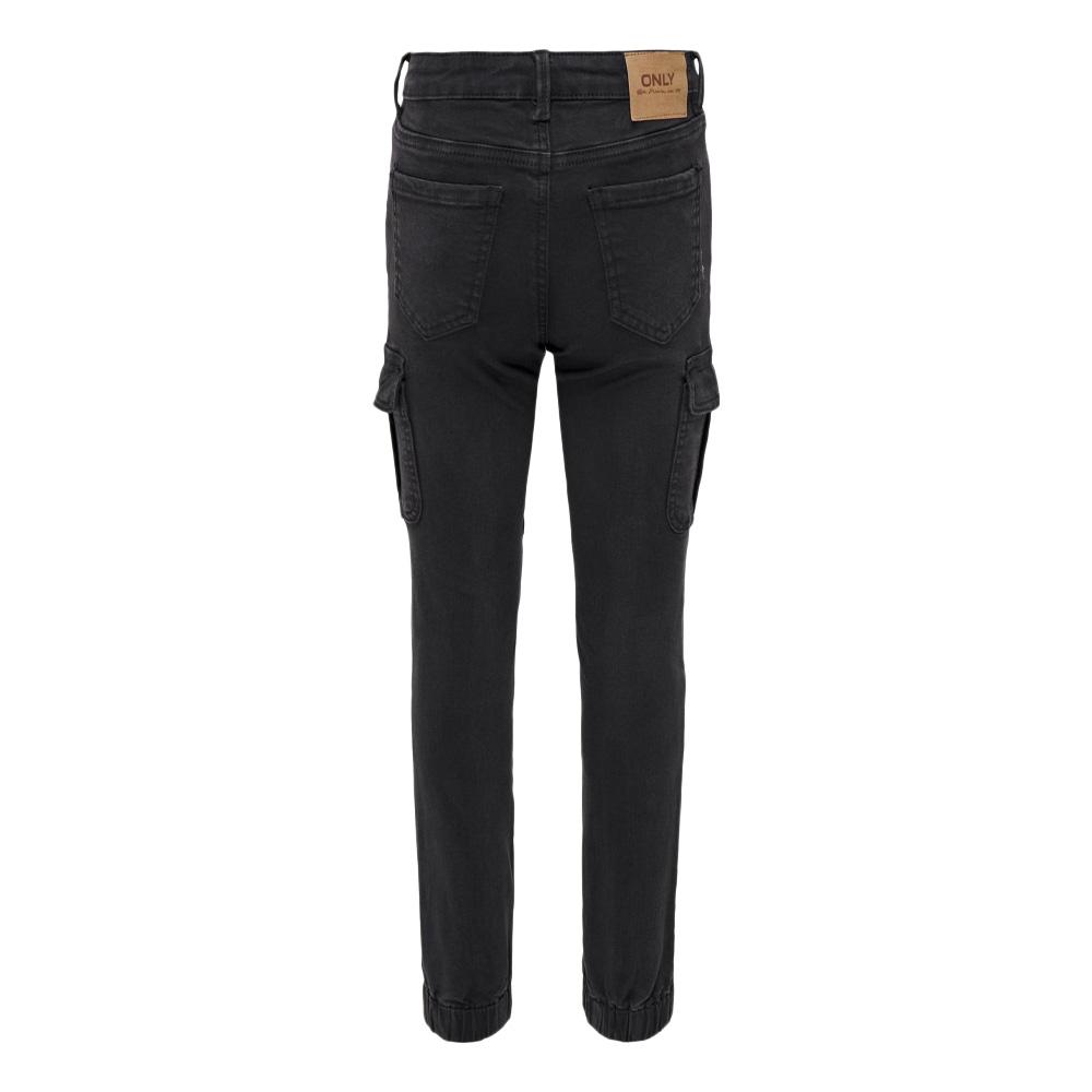 Only Missouri Pantalón Cargo Negro Niña ver 2