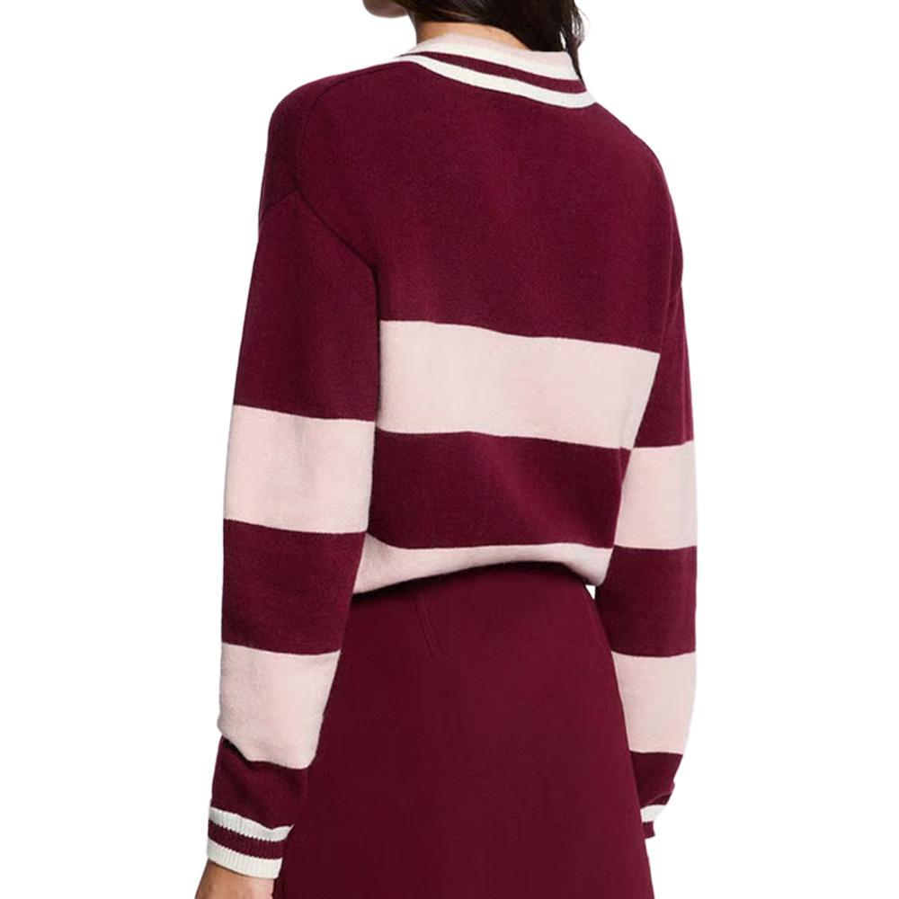 Pull Rose/Bordeaux Femme Morgan MRUBY vue 2