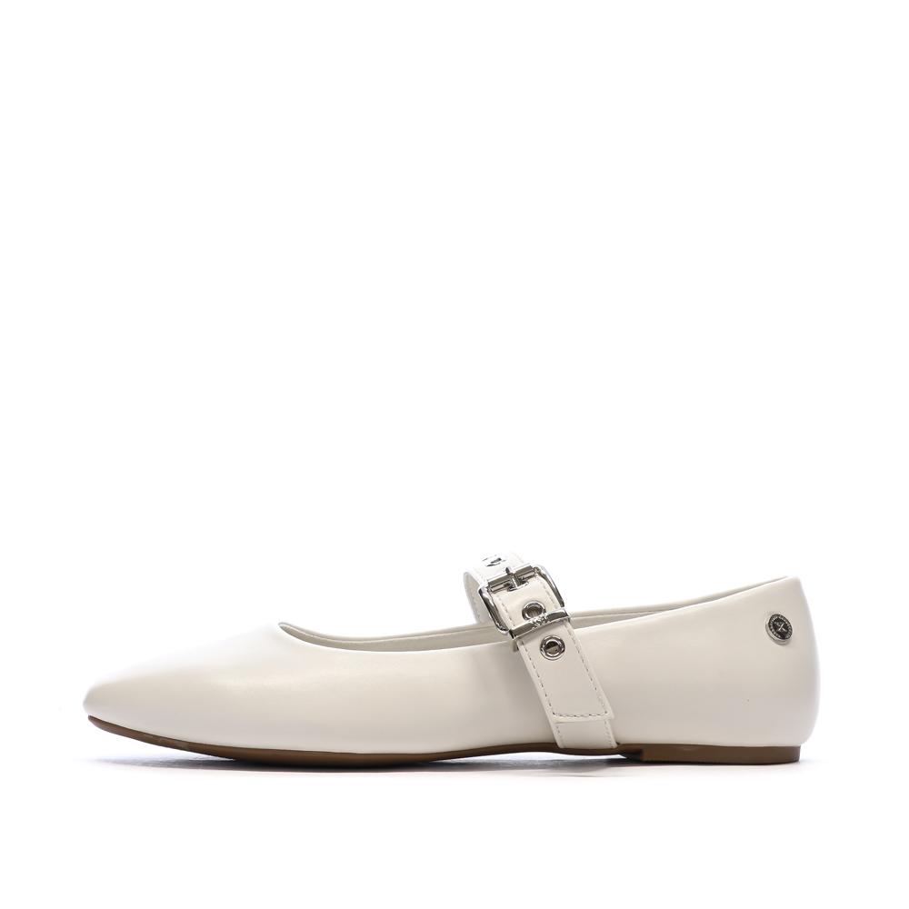 Women’s Ecru Ballet Flats Xti 145118 affordable