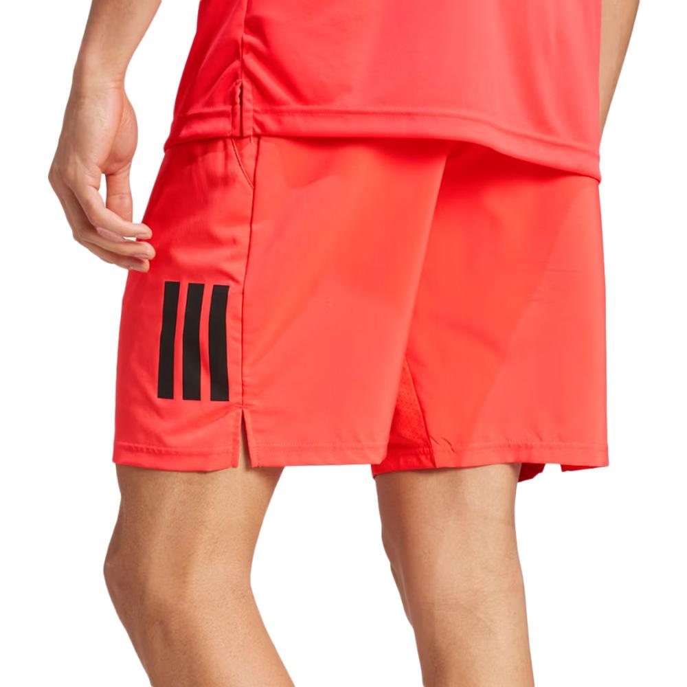 Adidas Club 3 Red Men's Tennis Short Photo of the Espace des Marques %store% store - view of %key%