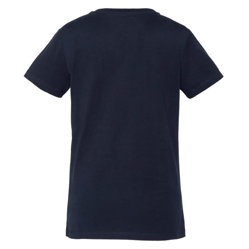 Schott TSBRODEDW Women’s Navy T-shirt Photo of the Espace des Marques %store% store - view of %key%