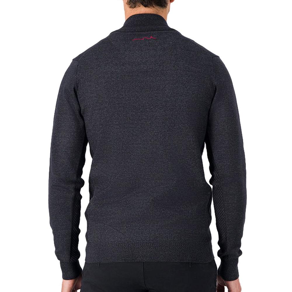 Men’s Navy Zip-Up Sweatshirt by Teddy Smith Martyn Photo of the Espace des Marques %store% store - view of %key%