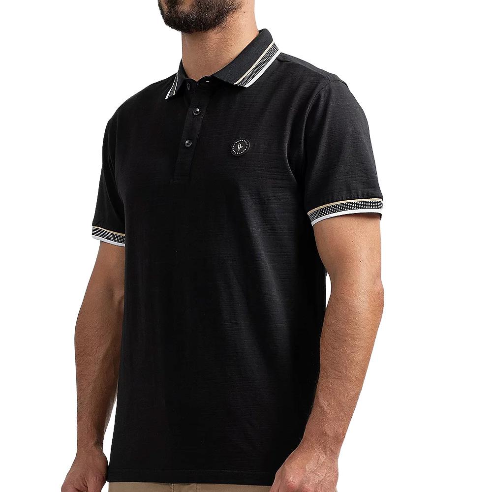 Sun Valley BREKKA Men’s Black Polo Shirt affordable