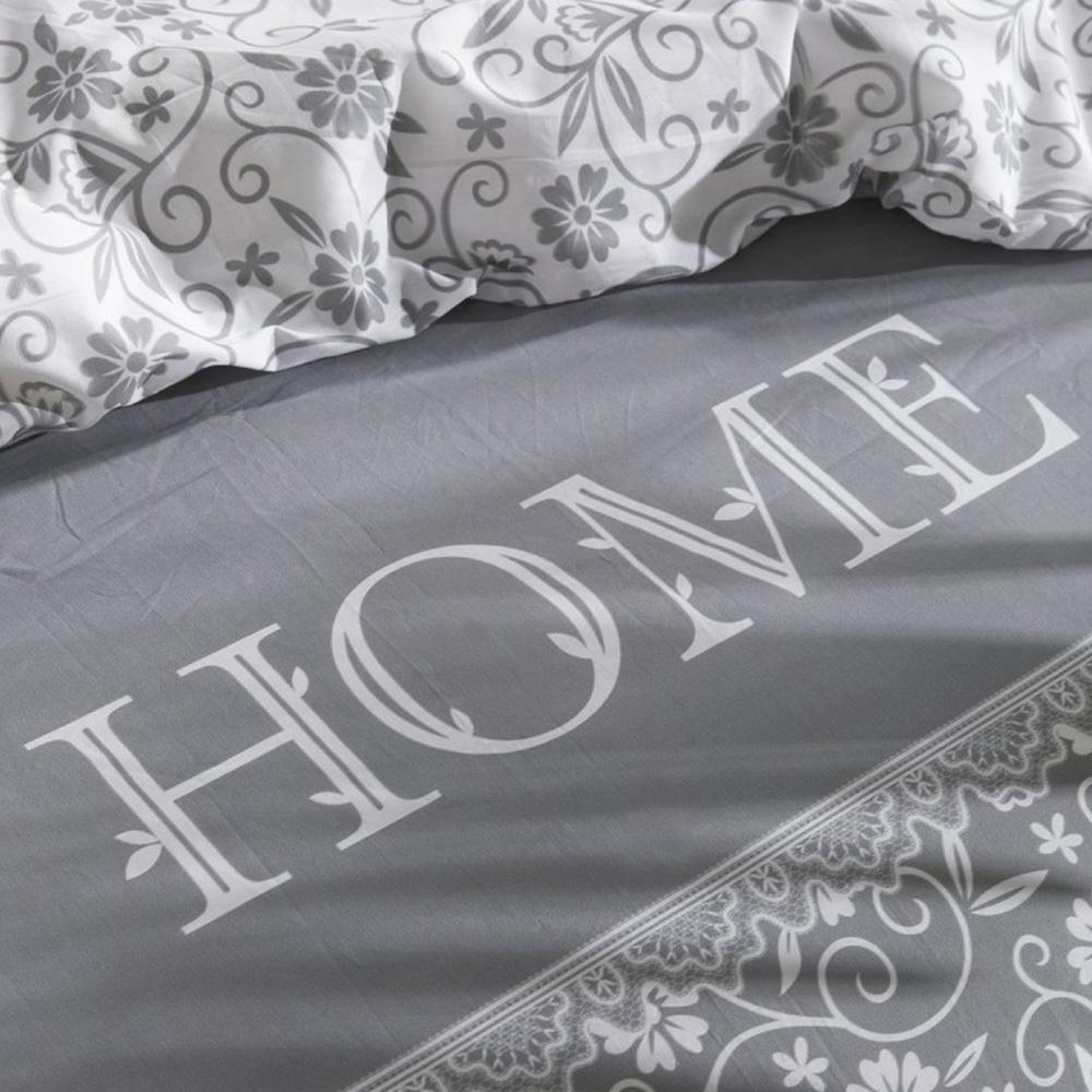 Juego de cama de algodón liso CHARME Gris Today 220x240 ver 3