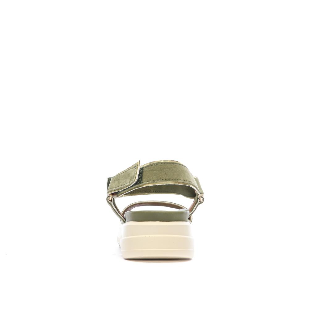 Sandalias Geox Xand caqui para mujer ver 3