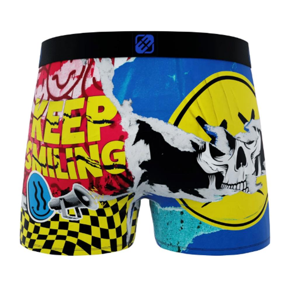 Boxers negros/amarillos para hombre Freegun Tag ver 2