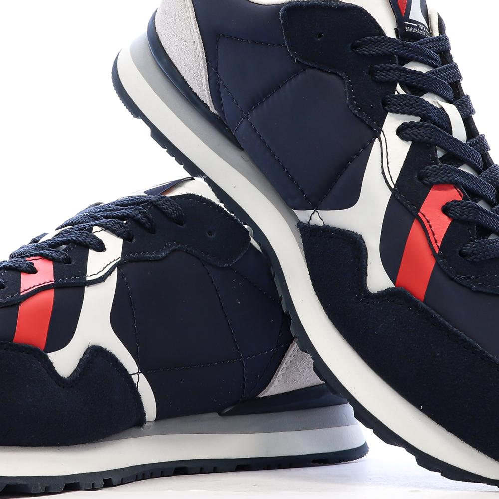 Baskets Marine/Rouge Homme Pepe jeans Brit Road M vue 7