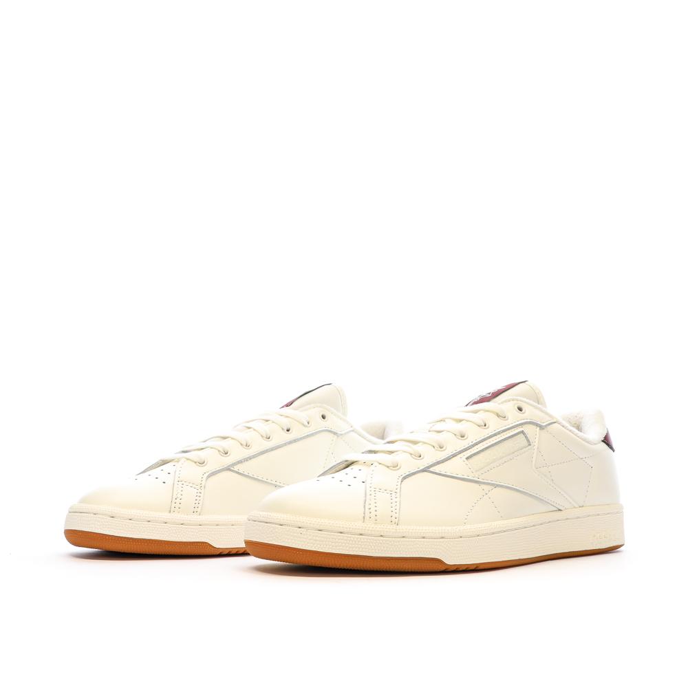 Sneaker Weiß/Bordeaux Herren Reebok Club Grounds Ansicht 6