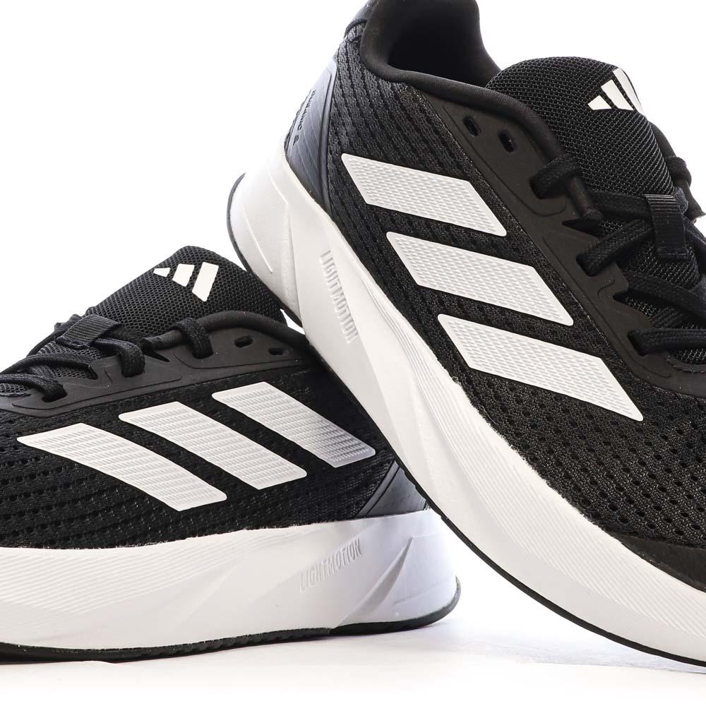 Baskets Noires/Blanches Garçon Adidas Duramo vue 7