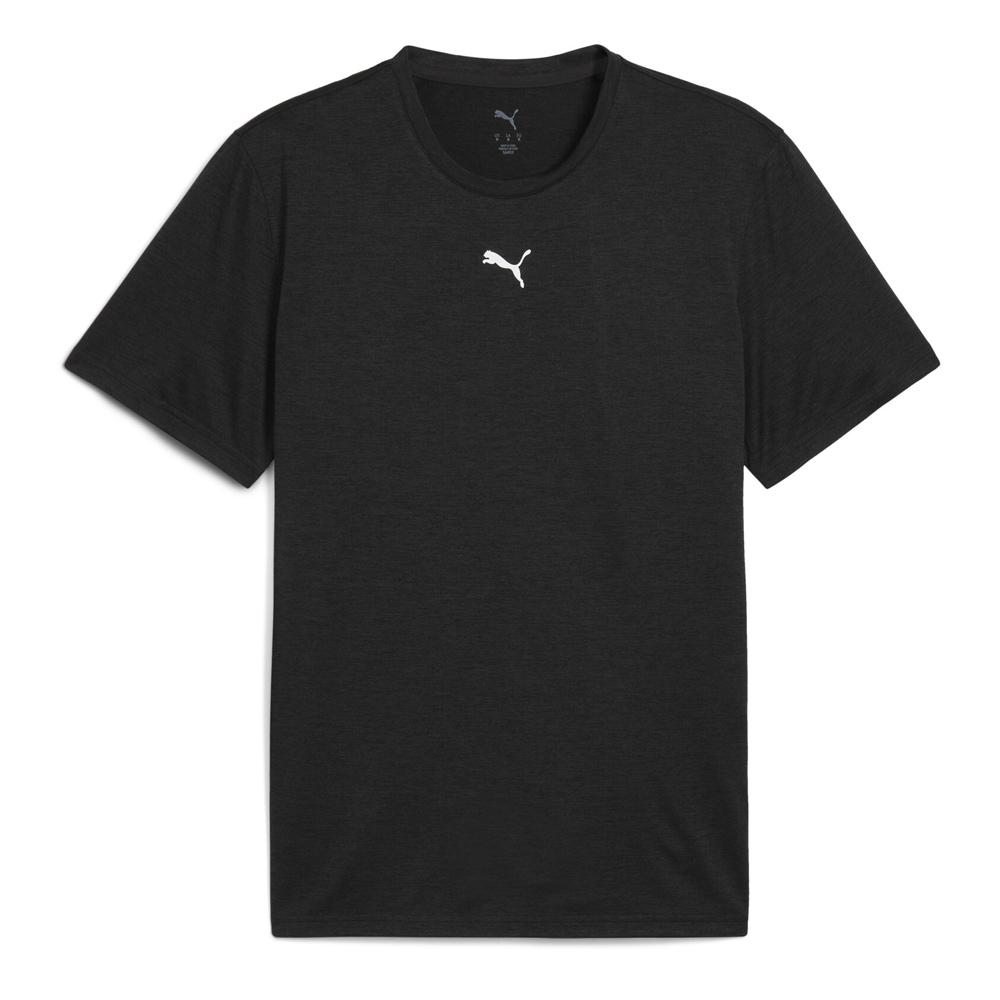 Camiseta negra para hombre de Puma Essentials barato