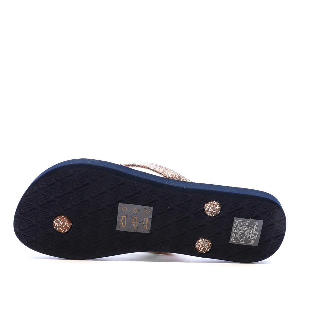 Chanclas niña azul marino/rosa Roxy Viva Sparkle ver 2