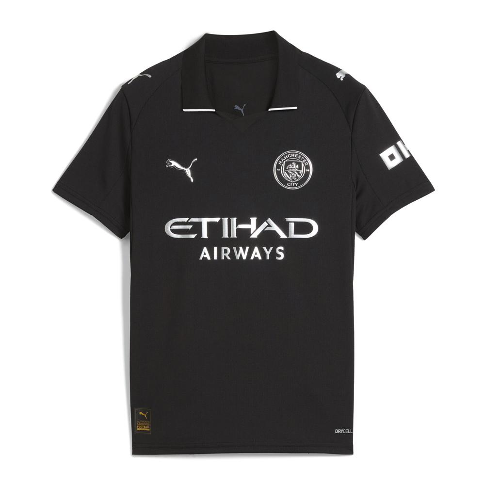 Puma MCFC Boys’ Black Away Football Shirt affordable