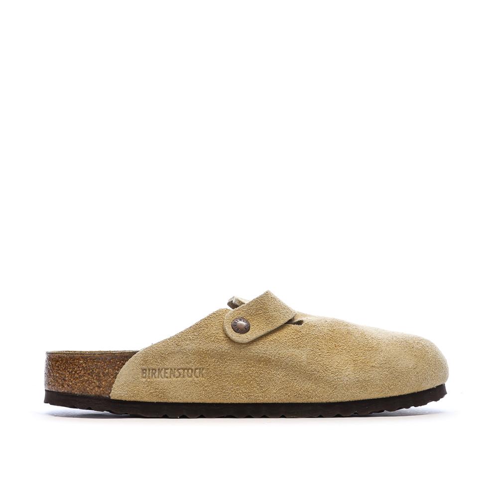 Sabot Latte Mixte Birkenstock Boston vue 2