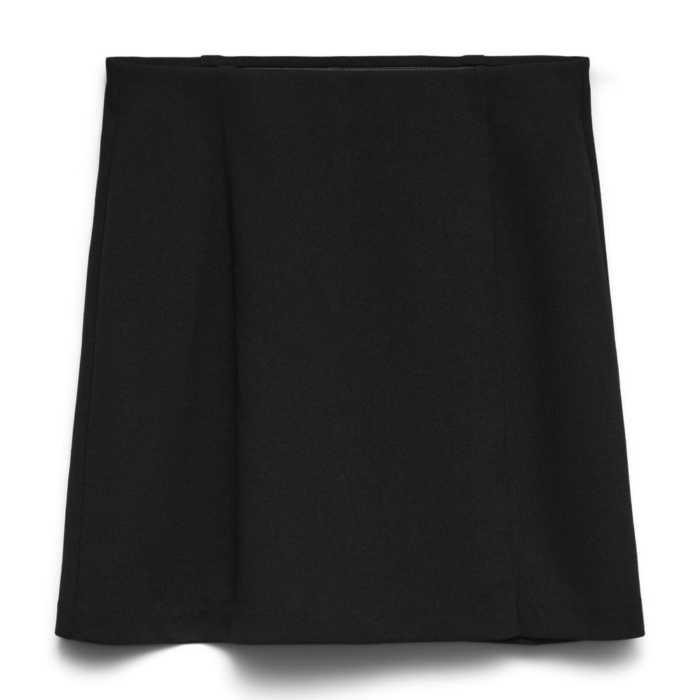 Schwarzer Rock Frau Vero Moda Mada günstig