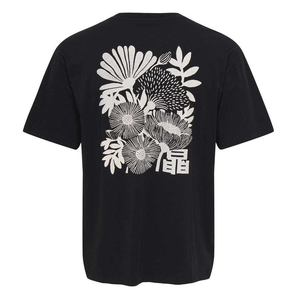 Schwarzes Herren-T-Shirt von Only & Sons Jeff Ansicht 2