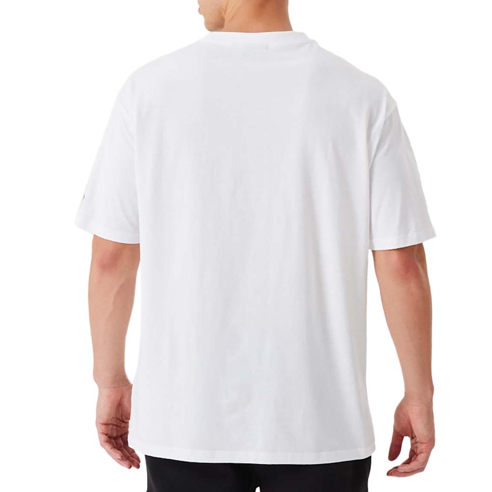 T-shirt Blanc/Rouge Homme New Era Chibul vue 2