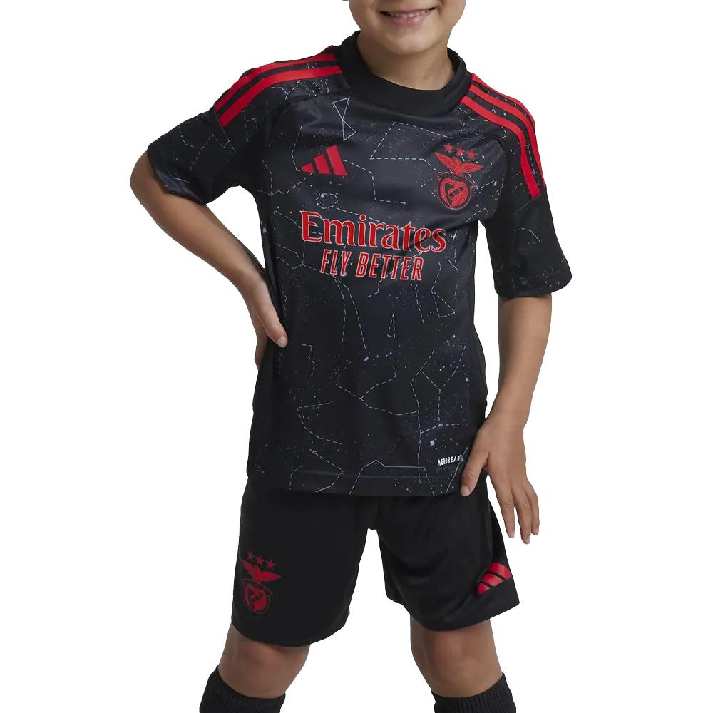 SL Benfica Mini-Kit Black Junior Adidas 24/25 Photo of the Espace des Marques %store% store - view of %key%