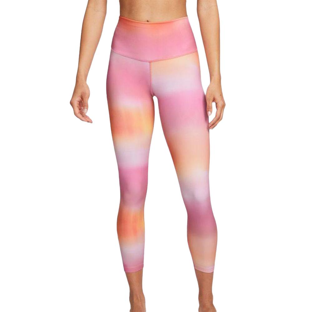 Legging Nike Hr Rosa/Naranja, Mujer barato