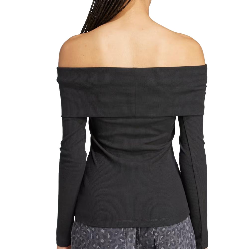 T-Shirt Noir Femme Adidas Campus2000 vue 2