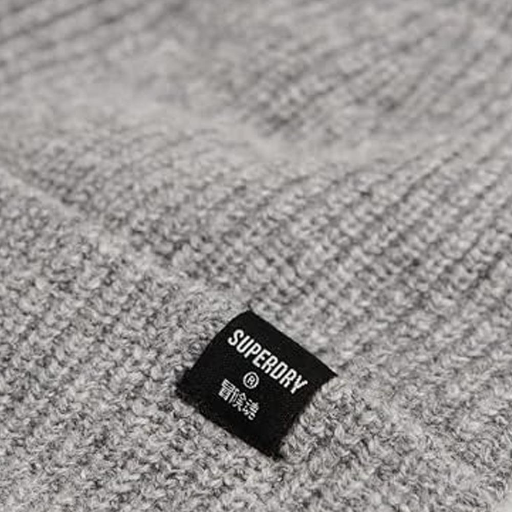 Gorro gris para hombre Superdry Heritage ver 2
