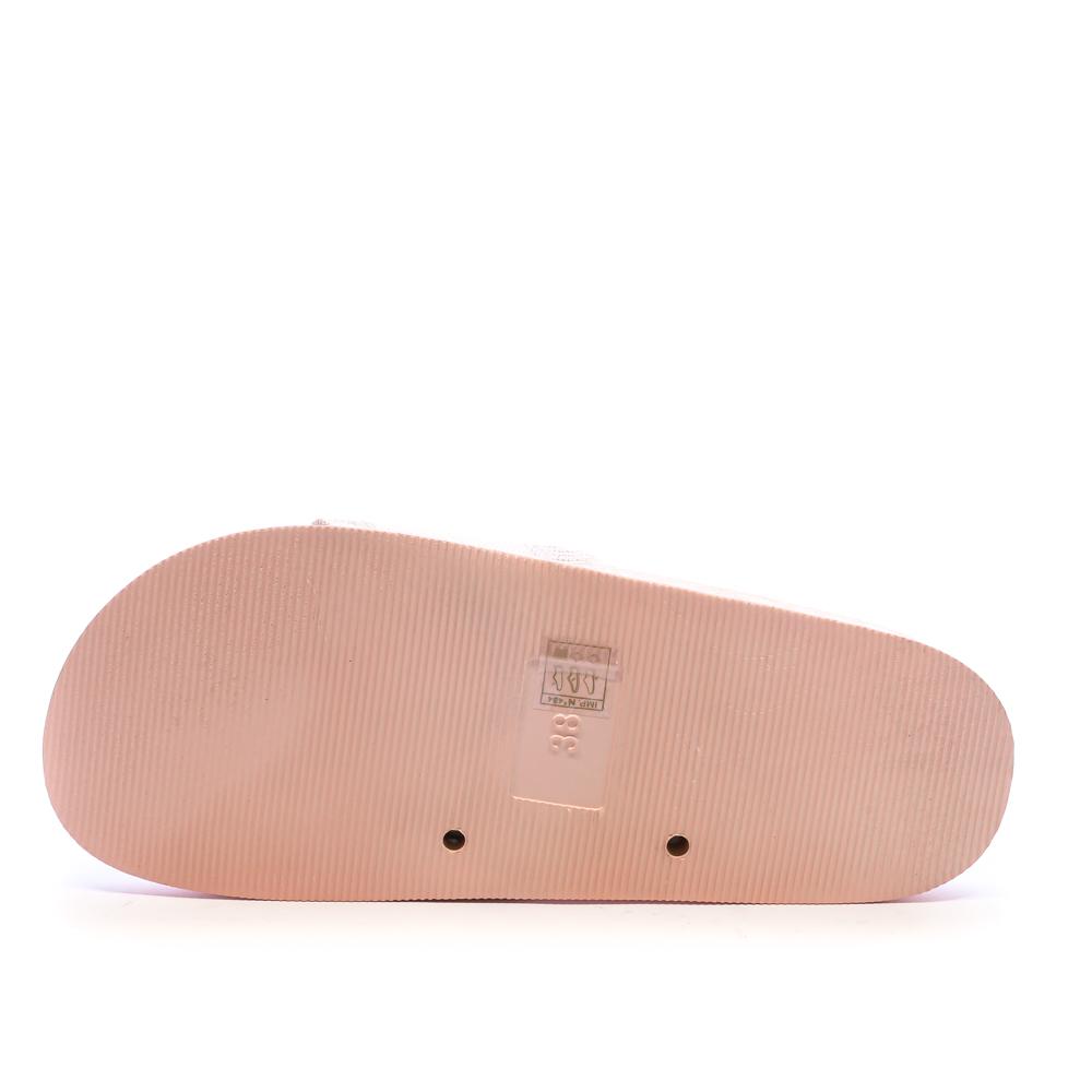 Claquettes Rose Femme Kaporal Tapioca vue 2