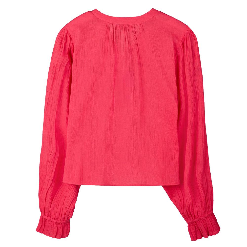 Blouse Fluide Rose Femme Teddy Smith Swan vue 2