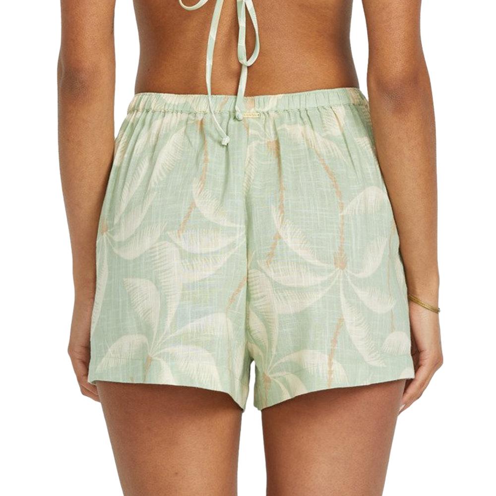 Pantalones cortos Billabong Sun Fade Prntd Mujer Verde ver 2