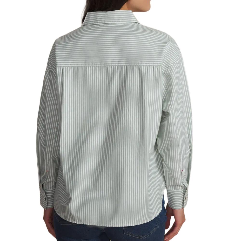Women’s Green Striped Shirt TBS Oxygene Photo of the Espace des Marques %store% store - view of %key%