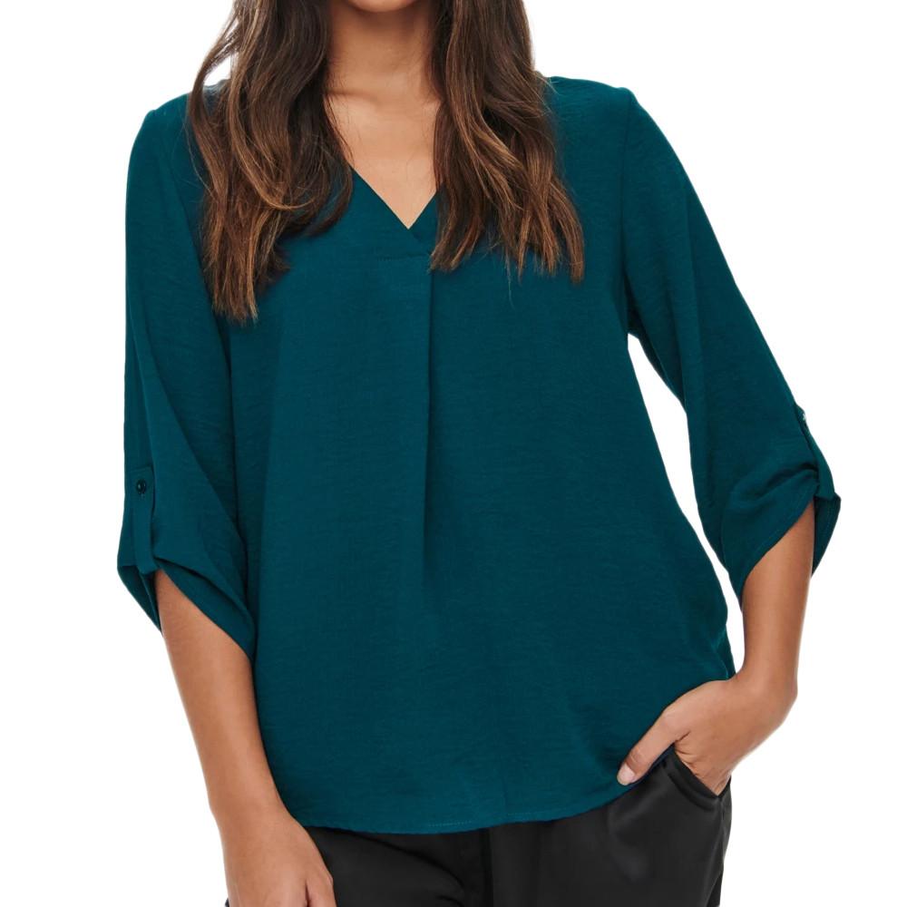 JDY DIVYA Women's Blue Blouse affordable