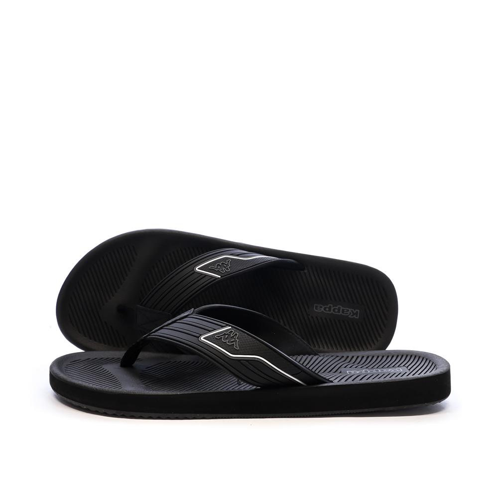 Schwarze Flip-Flops für Herren von Kappa Seaf günstig
