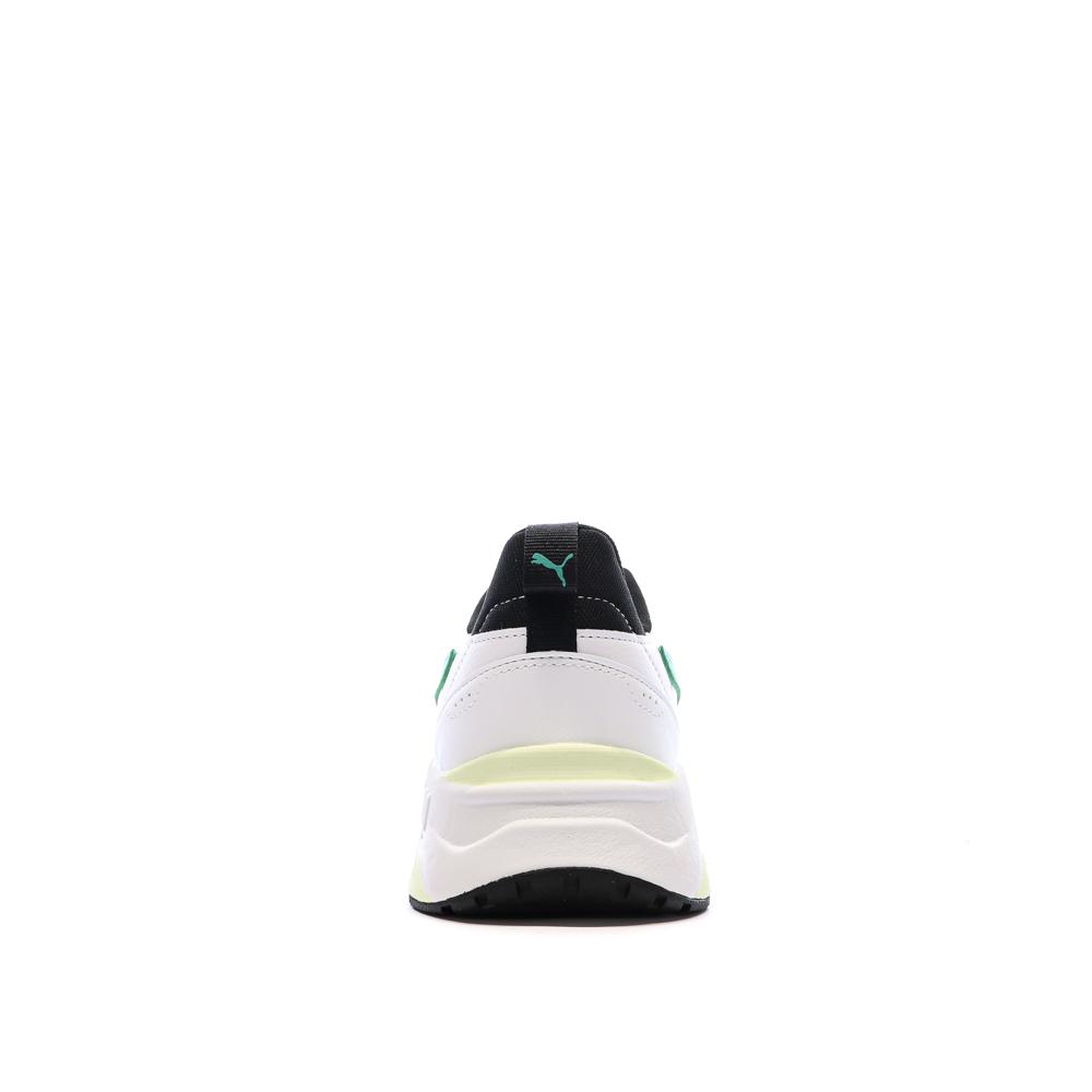 Schwarze/weiße/türkisfarbene Puma-Sneaker für Herren: Puma Trinity 2 Ansicht 3