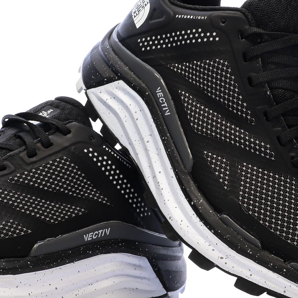 Chaussures de running Noires/Blanches Femme The North Face Vectv vue 7