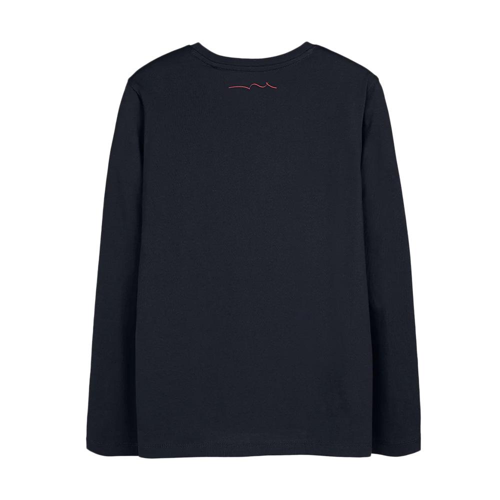 Teddy Smith Evan Boy's Black Long Sleeve T-Shirt Photo of the Espace des Marques %store% store - view of %key%