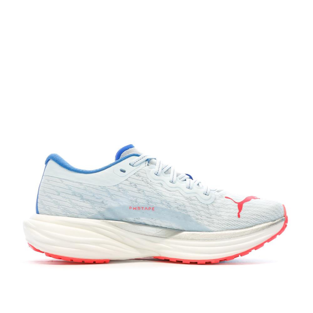 Zapatillas Puma Running Azul Mujer Deviate Nitro 2 ver 2