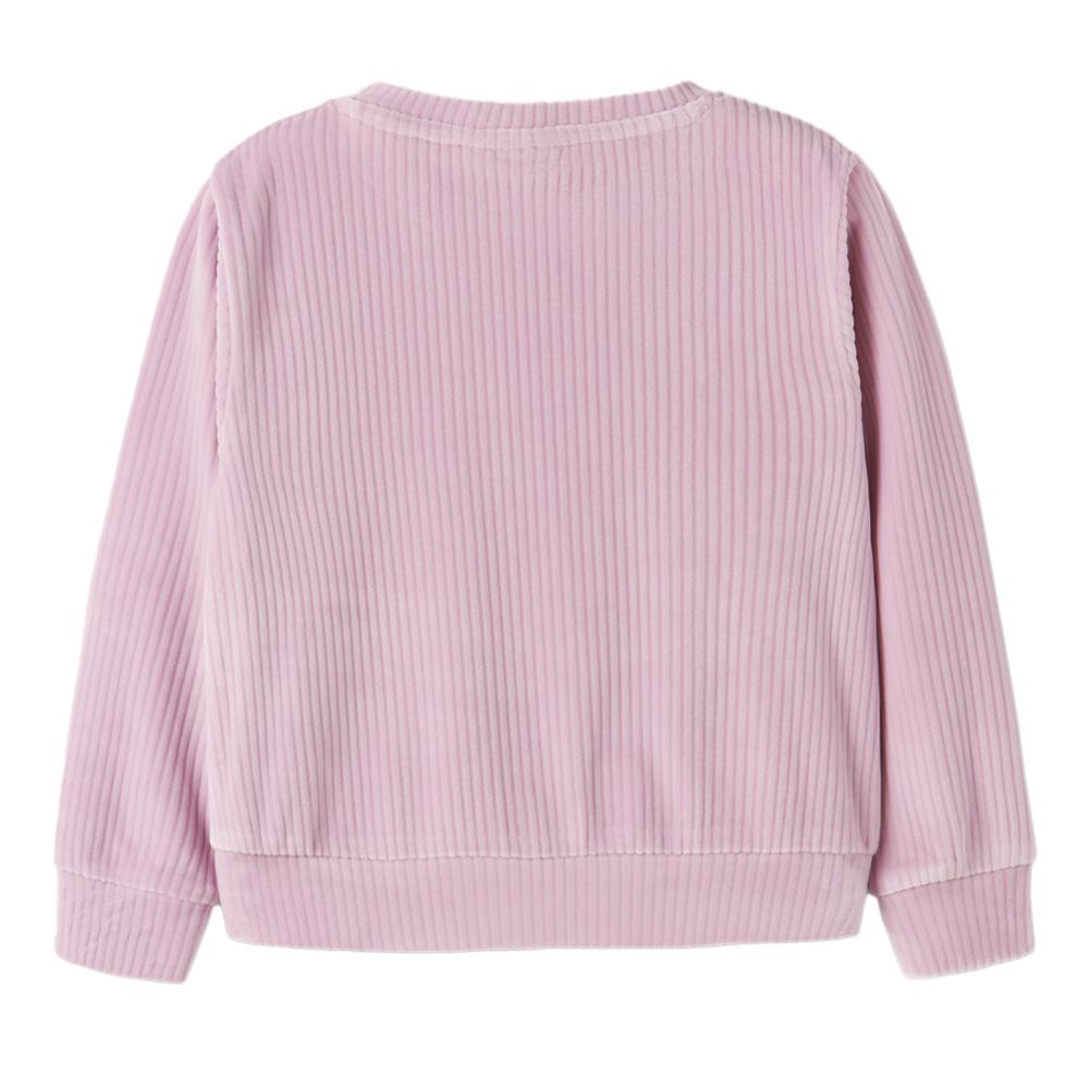 Girl's pink Name it Veloa jumper Photo of the Espace des Marques %store% store - view of %key%