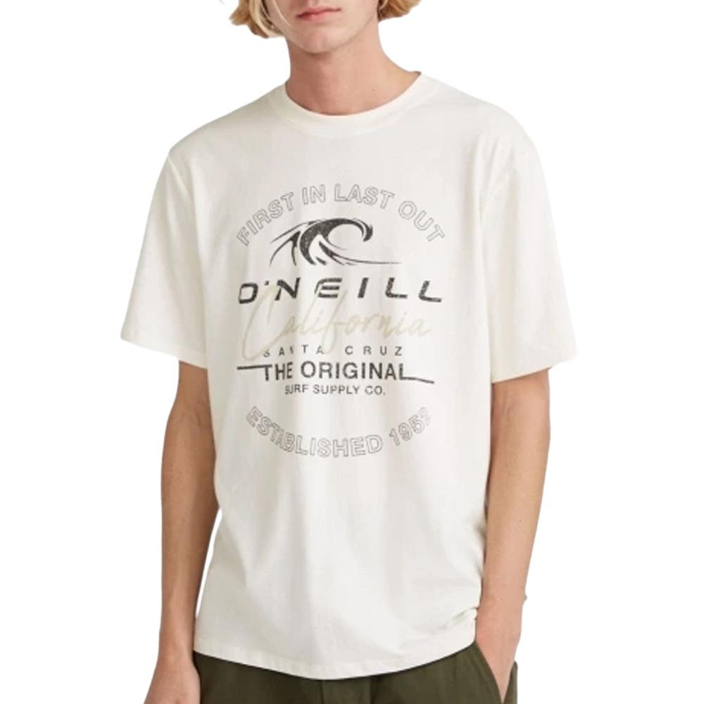 T-Shirt Écru Homme O'Neill Cali Wave pas cher