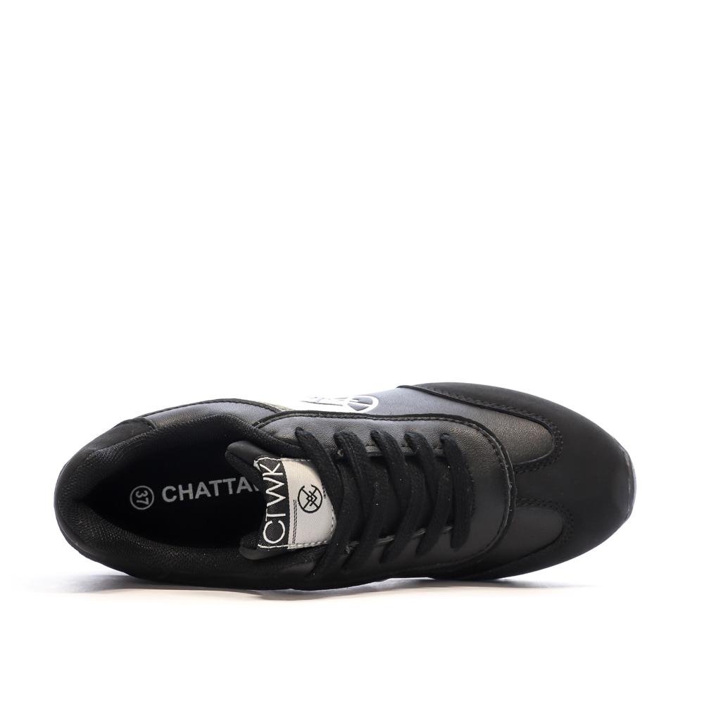 Negro/Blanco Zapatillas Mujer ChattawakANDRIA ver 4