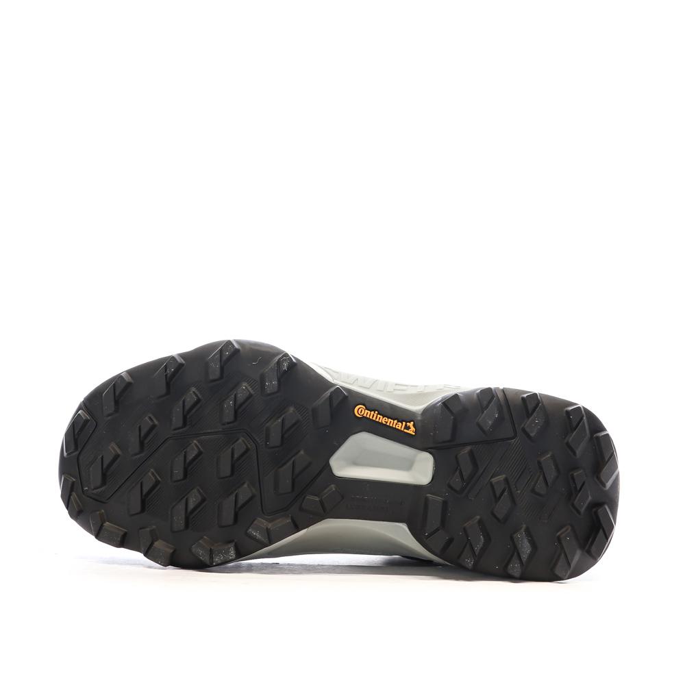 Chaussures de trail Grises Femme Adidas Terrex Swift vue 5