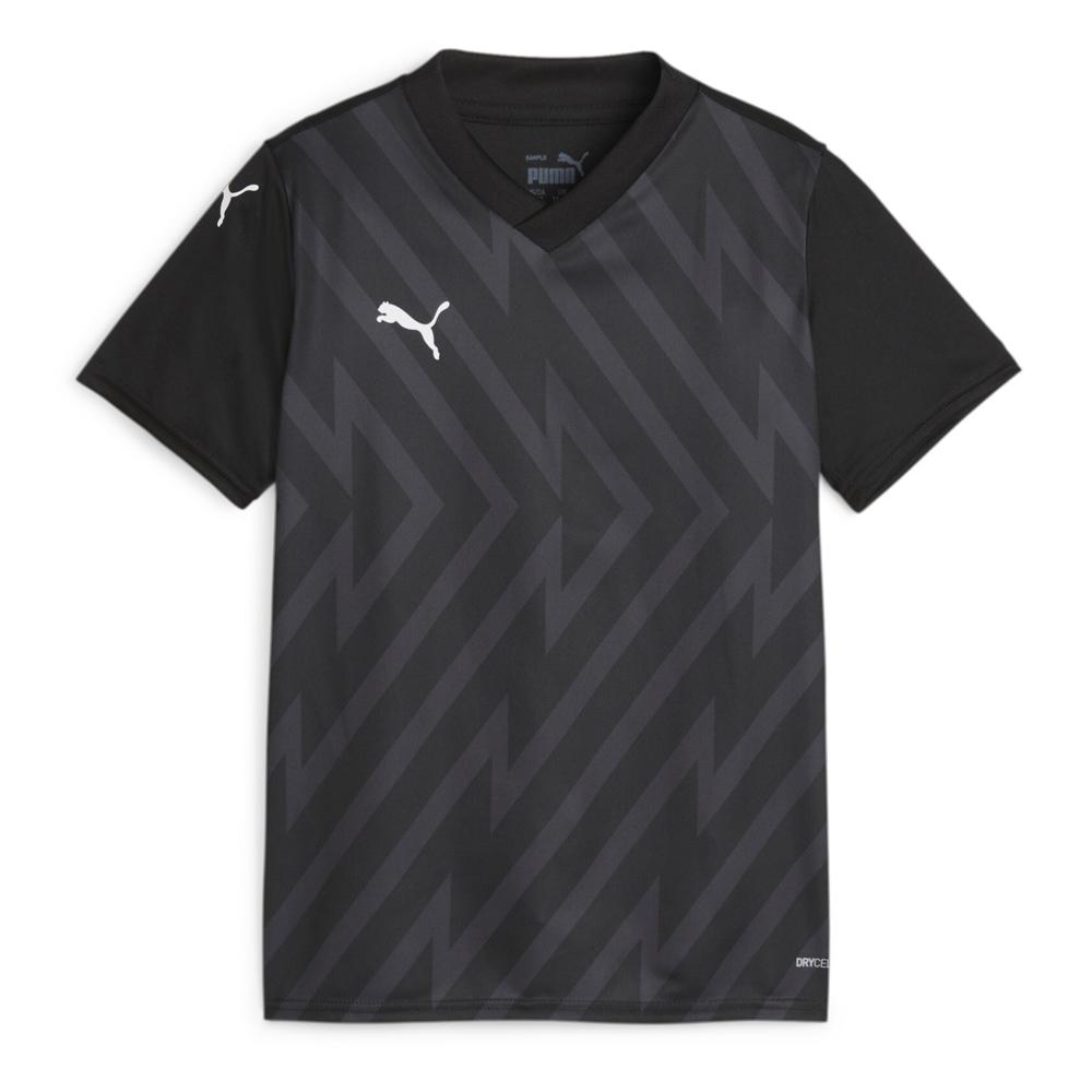Camiseta Puma Teamglory Jersey de fútbol Jr Negro Niño barato