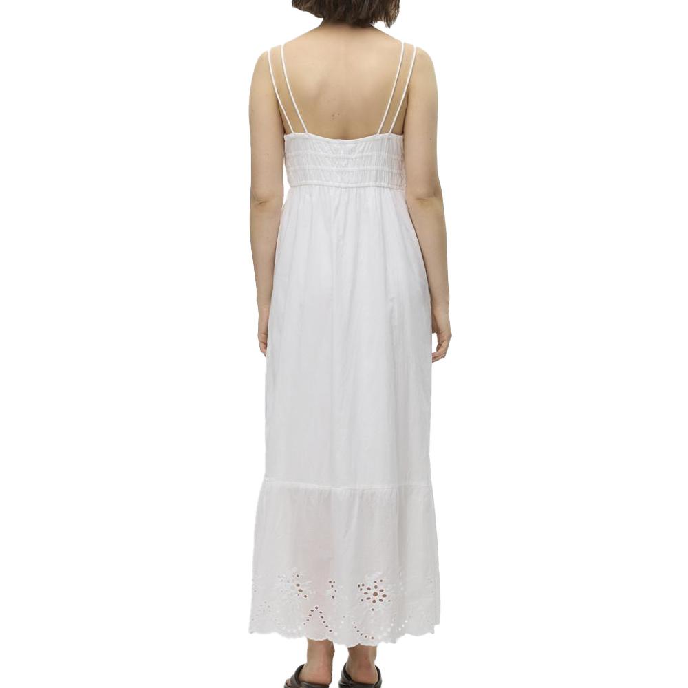 Weißes Kleid für Frauen Vero Moda Gella Ansicht 2