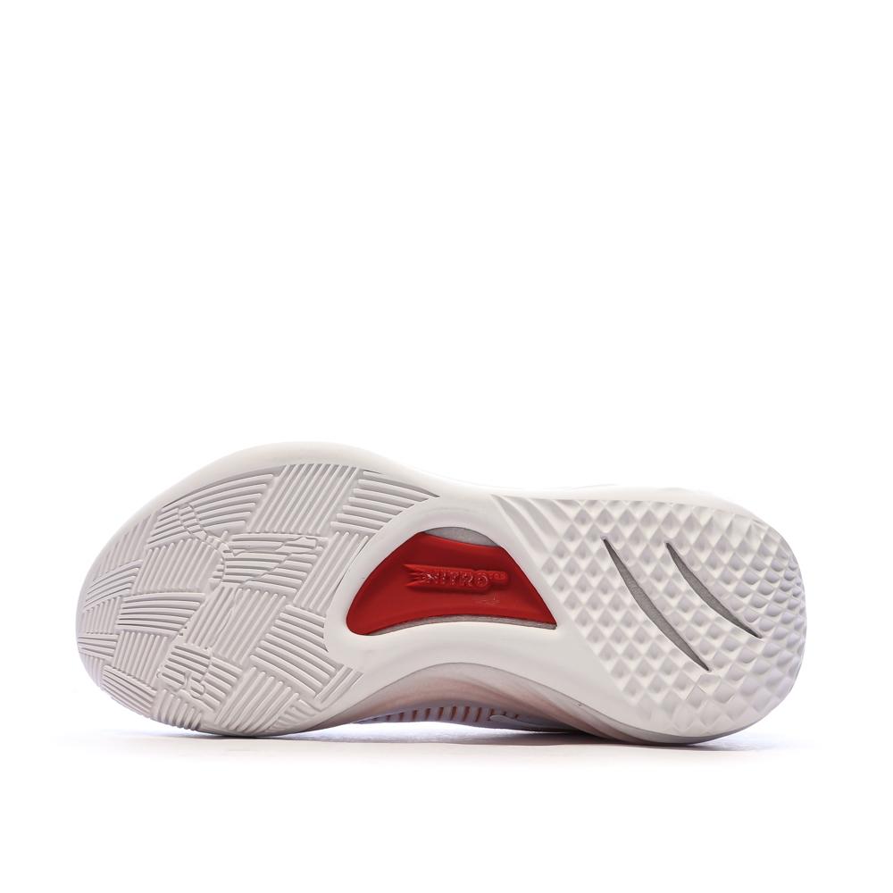 Basketballschuhe Weiß/Pink Herren Puma All-pro Nitro Ansicht 5