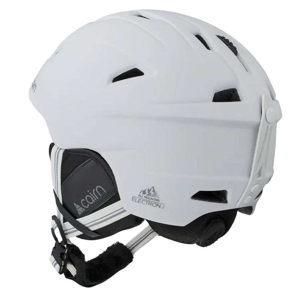 Casque de ski Blanc Mixte Cairn Electron J vue 2